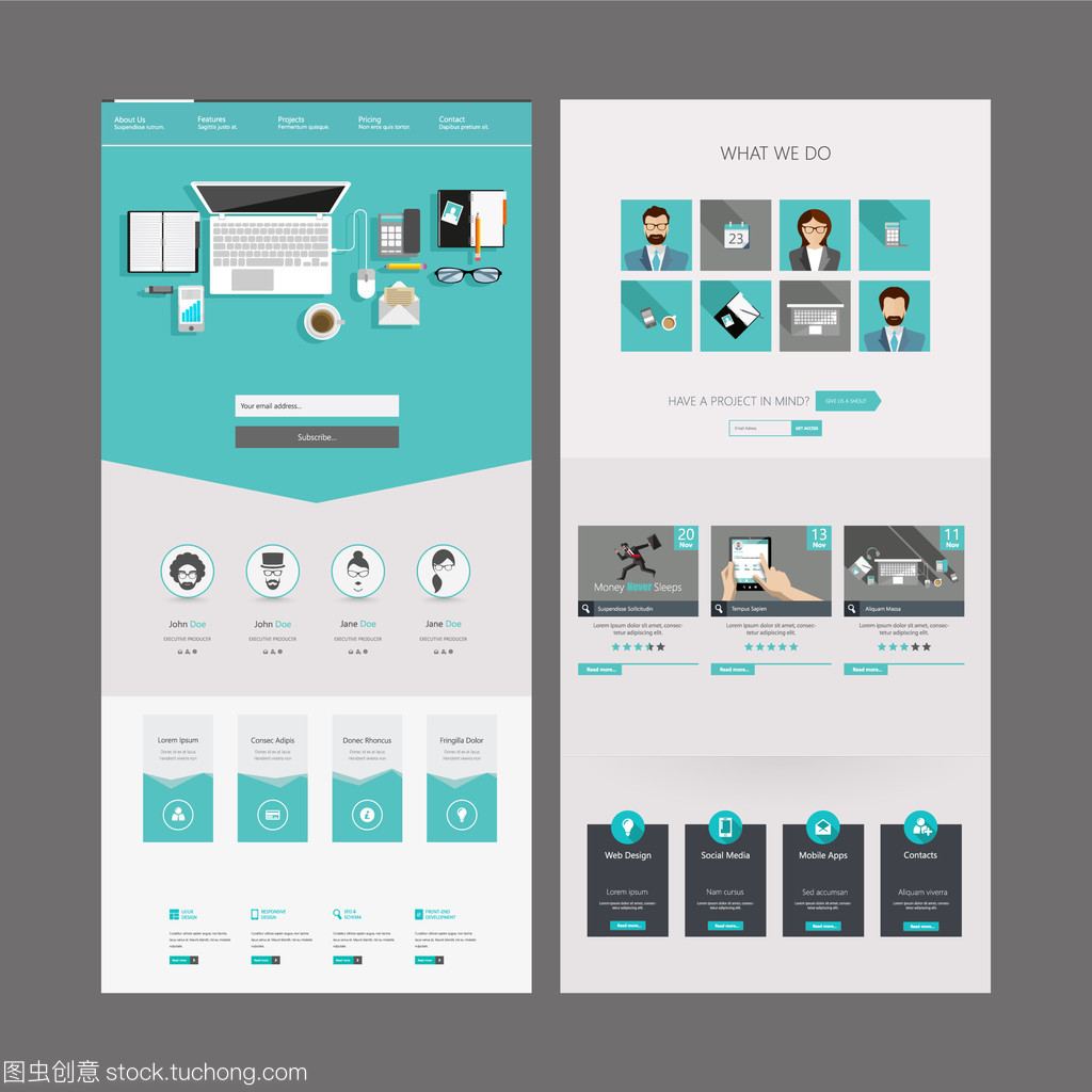 一頁(yè)式網(wǎng)站 頭設(shè)計(jì)要點(diǎn)與模板應(yīng)用